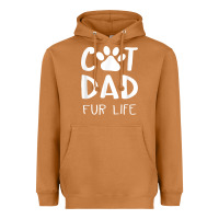 Meerkat funny cat dad fathers day gift shirt fur life cat tee Heavyweight Hoodie - InspiraDesign