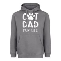 Storm funny cat dad fathers day gift shirt fur life cat tee Heavyweight Hoodie - InspiraDesign