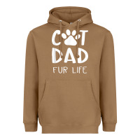 Toasted Coconut funny cat dad fathers day gift shirt fur life cat tee Heavyweight Hoodie - InspiraDesign