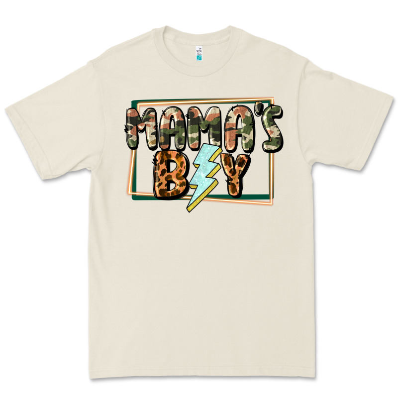 Mama's Boy Mother's Day Premium Tee by CowGirlArtShop | Teevron