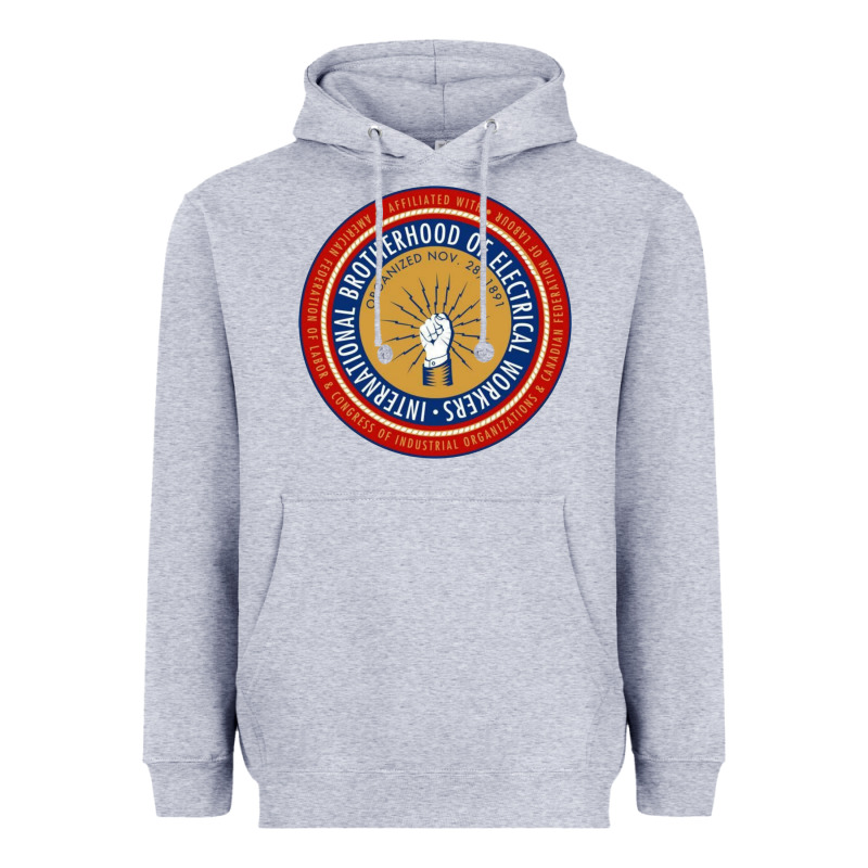 Ibew Electrician Heavyweight Hoodie by InspiraDesign | Teevron