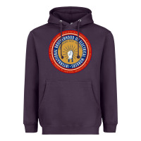 Plum IBEW electrician Heavyweight Hoodie - InspiraDesign