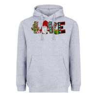 Heather Grey love gnome Heavyweight Hoodie - JahusDesignShop