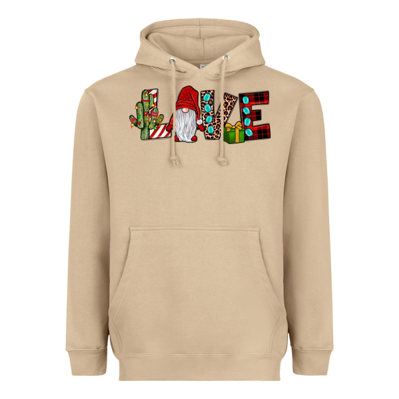 Love Gnome Heavyweight Hoodie by JahusDesignShop | Teevron