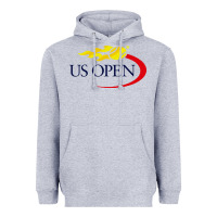 Heather Grey us open tennis Heavyweight Hoodie - InspiraDesign