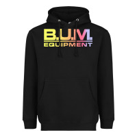 Black vintage bum equipment 02 Heavyweight Hoodie - InspiraDesign