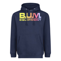 Navy vintage bum equipment 02 Heavyweight Hoodie - InspiraDesign
