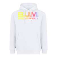 White vintage bum equipment 02 Heavyweight Hoodie - InspiraDesign