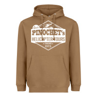 Toasted Coconut Pinochet Helicopter Tours Heavyweight Hoodie - InspiraDesign