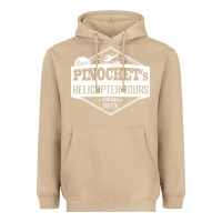 Mushroom Pinochet Helicopter Tours Heavyweight Hoodie - InspiraDesign