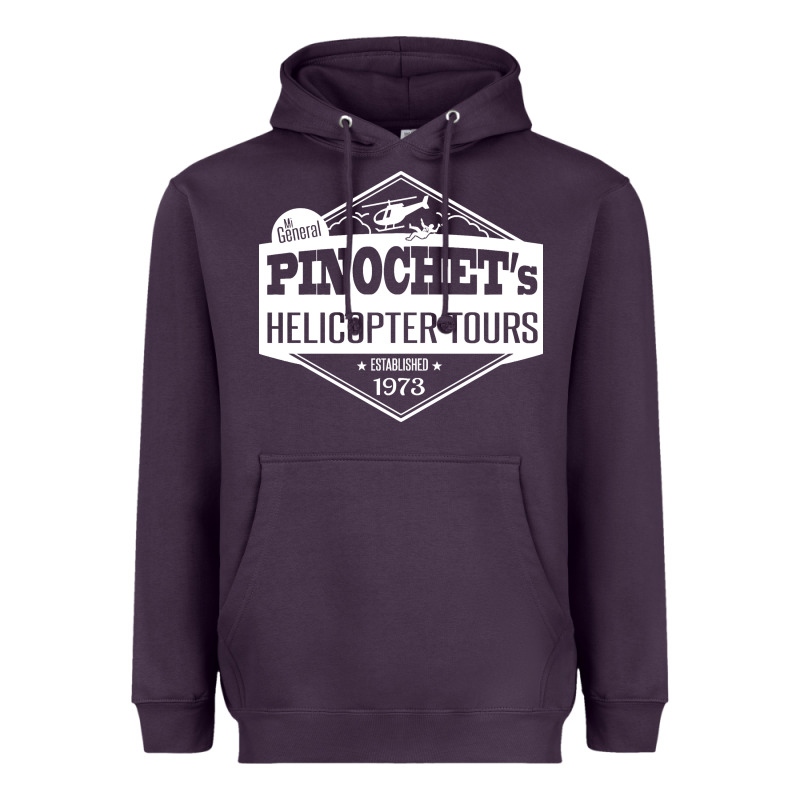 Pinochet Helicopter Tours Heavyweight Hoodie by InspiraDesign | Teevron