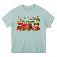 Arona Christmas elfs coffee Heavy Core Tee - Jasminsmagicworld