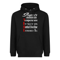 Black Sepsis Awareness  Know Sepsis Signs  Sepsis Surviv Heavyweight Hoodie - InspiraDesign