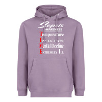 Lavender Sepsis Awareness  Know Sepsis Signs  Sepsis Surviv Heavyweight Hoodie - InspiraDesign