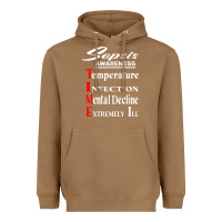 Toasted Coconut Sepsis Awareness  Know Sepsis Signs  Sepsis Surviv Heavyweight Hoodie - InspiraDesign