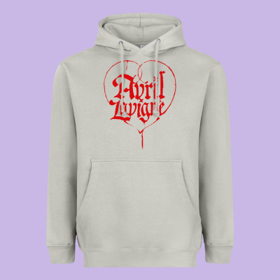 Avril Lavigne Heavyweight Hoodie Designed By Inspiradesign