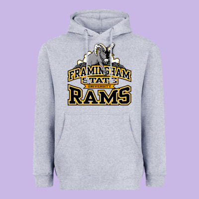 Framingham State Heavyweight Hoodie Designed By Inspiradesign