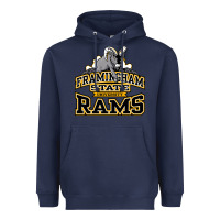 Navy framingham state Heavyweight Hoodie - InspiraDesign