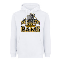 White framingham state Heavyweight Hoodie - InspiraDesign