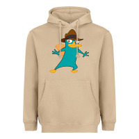 Mushroom Perry The Platypus Heavyweight Hoodie - InspiraDesign