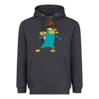 Smoke Perry The Platypus Heavyweight Hoodie - InspiraDesign