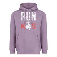 Lavender RUN k8s Heavyweight Hoodie - InspiraDesign