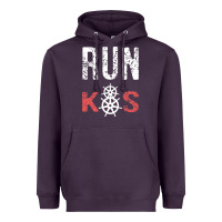 Plum RUN k8s Heavyweight Hoodie - InspiraDesign