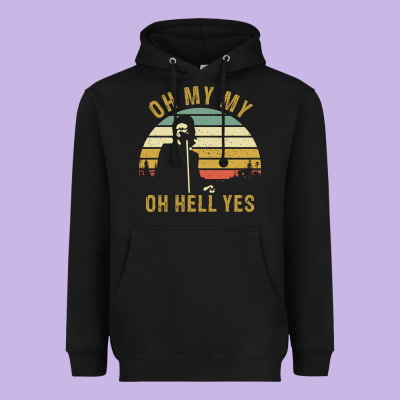 Oh My My Oh Hell Yes Petty Funny Music Fans Gifts Heavyweight Hoodie Designed By Inspiradesign