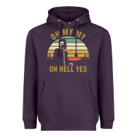 Plum oh my my oh hell yes petty funny music fans gifts Heavyweight Hoodie - InspiraDesign
