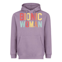 Lavender bionic woman injury accident broken hip leg arm surgery t shirt Heavyweight Hoodie - InspiraDesign