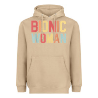 Mushroom bionic woman injury accident broken hip leg arm surgery t shirt Heavyweight Hoodie - InspiraDesign