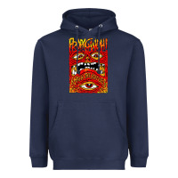 Navy Kite fly Heavyweight Hoodie - InspiraDesign