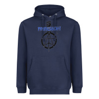 Navy propagandhi Heavyweight Hoodie - InspiraDesign