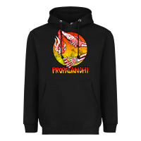 Black Propagandhi Merch Essential Heavyweight Hoodie - InspiraDesign