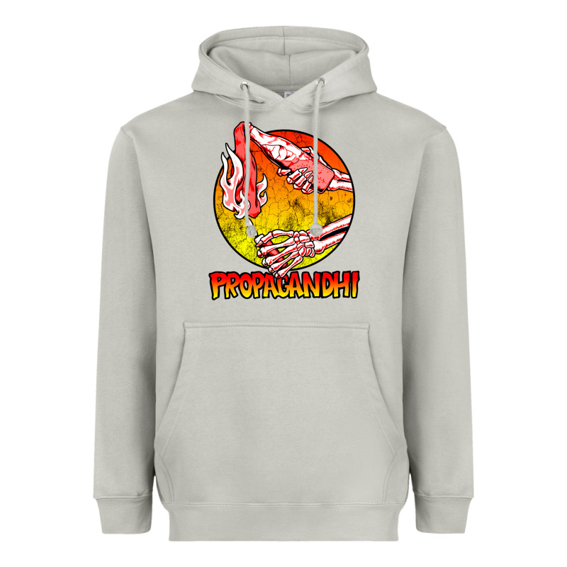 Propagandhi Merch Essential Heavyweight Hoodie by InspiraDesign | Teevron