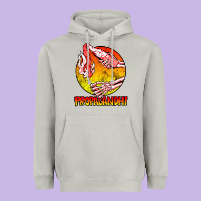 Propagandhi Merch Essential Heavyweight Hoodie Designed By Inspiradesign