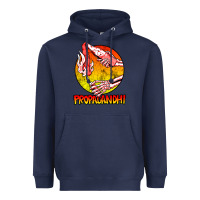 Navy Propagandhi Merch Essential Heavyweight Hoodie - InspiraDesign