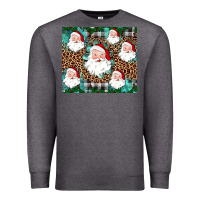 Charcoal Heather santa Premium Sweatshirt - JahusDesignShop