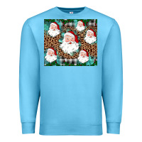 Ocean Blue santa Premium Sweatshirt - JahusDesignShop