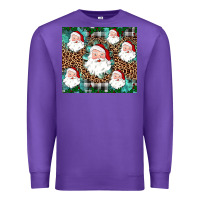 Purple santa Premium Sweatshirt - JahusDesignShop