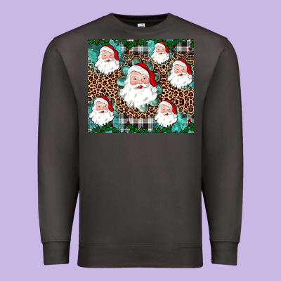 Santa Premium Sweatshirt Designed By Jahusdesignshop
