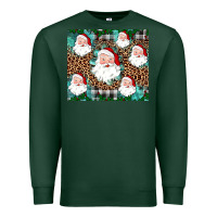 Sports Green santa Premium Sweatshirt - JahusDesignShop
