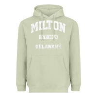 Matcha milton delaware de vintage state athletic style t shirt Heavyweight Hoodie - InspiraDesign