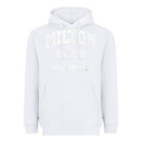 White milton delaware de vintage state athletic style t shirt Heavyweight Hoodie - InspiraDesign