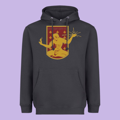 Usa,  Detroit City Fc Heavyweight Hoodie Designed By Inspiradesign