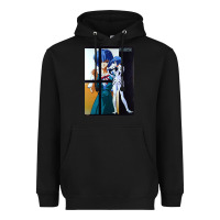 Neon Genesis Evangelion Rei Ayanami Heavyweight Hoodie | Teevron