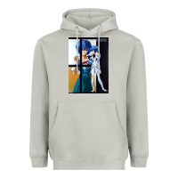 Moon Dust Neon Genesis Evangelion Rei Ayanami Heavyweight Hoodie - InspiraDesign