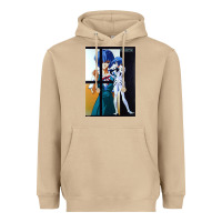 Mushroom Neon Genesis Evangelion Rei Ayanami Heavyweight Hoodie - InspiraDesign