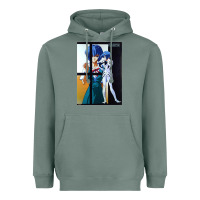 Sage Neon Genesis Evangelion Rei Ayanami Heavyweight Hoodie - InspiraDesign