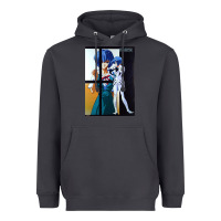 Smoke Neon Genesis Evangelion Rei Ayanami Heavyweight Hoodie - InspiraDesign